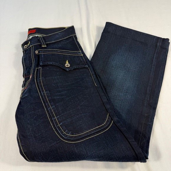 PARASUCO CULT PAUP013 Dark Wash Denim Jeans Women's Size 29‎ Made in Italy - Picture 2 of 14